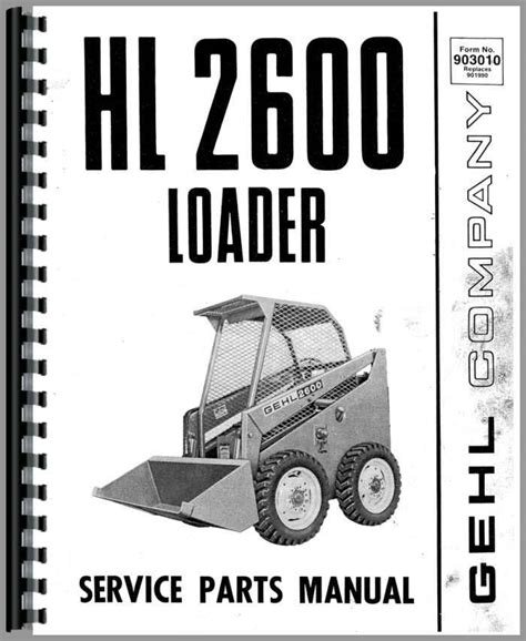 gehl 2600 skid steer parts manual|gehl 2600 skid steer specifications.